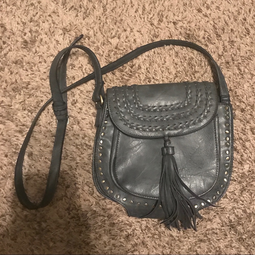 Brand new grey cross body purse!!!